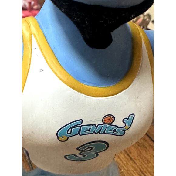 Rare Collectible Disneyland Resort Genie Aladdin Bobblehead Spinning Basketball - Picture 8 of 9